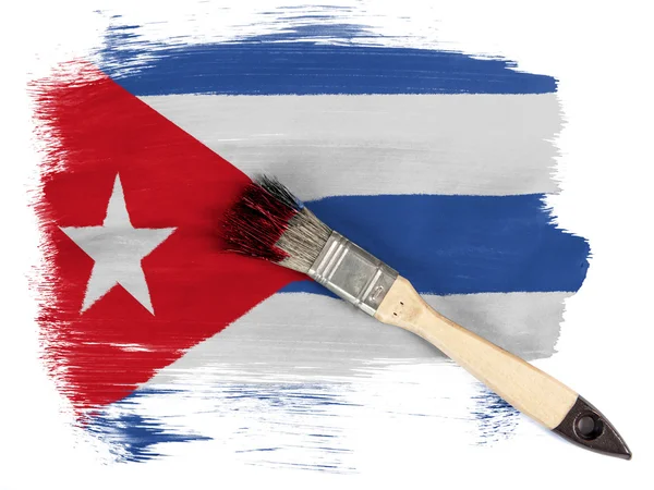 キューバの旗 — ストック写真
