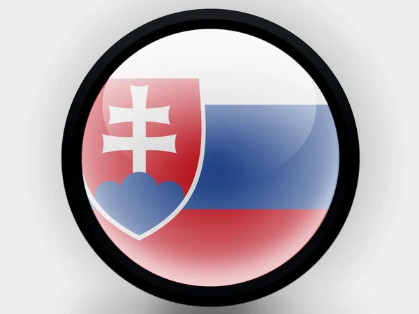 Flaggan Slovakien — Stockfoto