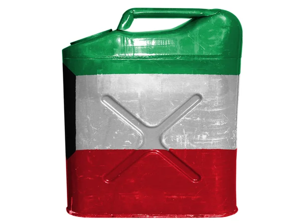 La bandera de Kuwait — Foto de Stock