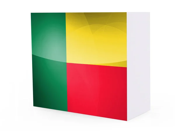 Benin. Benini flag — Stock Photo, Image