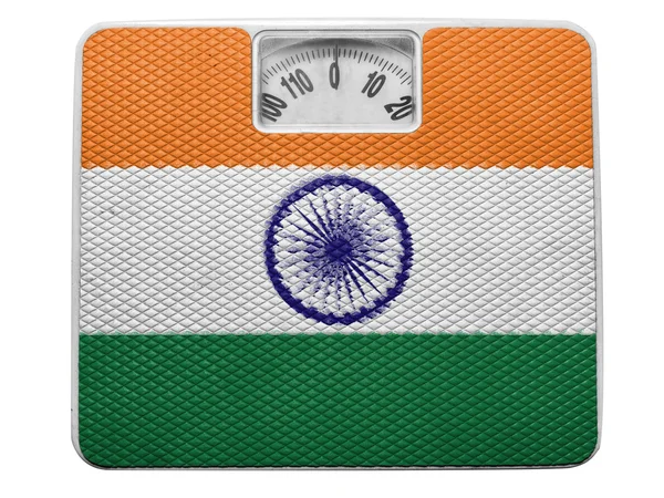 The Indian flag — Stock Photo, Image