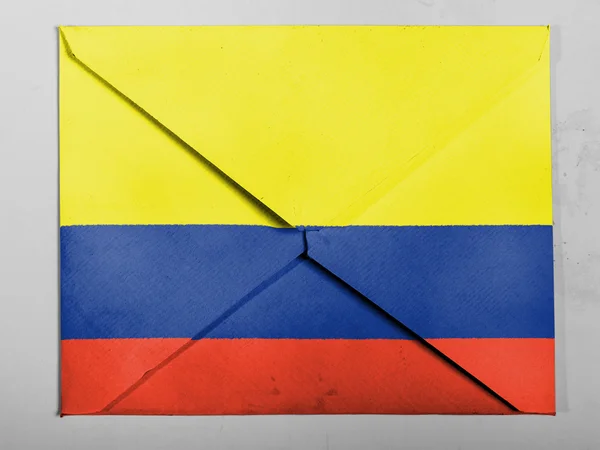 De Colombiaanse vlag — Stockfoto