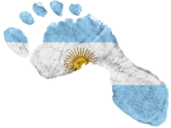 La bandera argentina — Foto de Stock