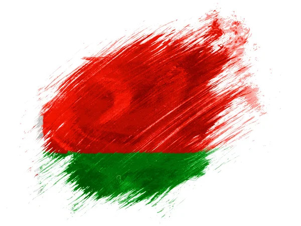 A fehérorosz zászló — Stock Fotó