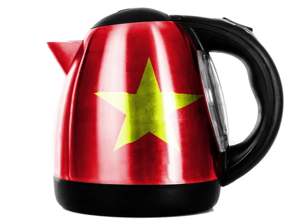 Die vietnamesische Flagge — Stockfoto