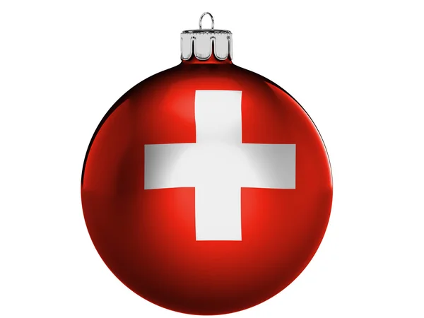 The Swiss flag — Stock Photo, Image