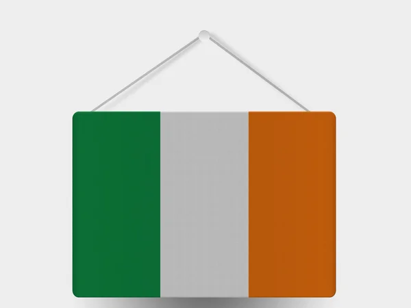 The irish flag — Stock Photo, Image