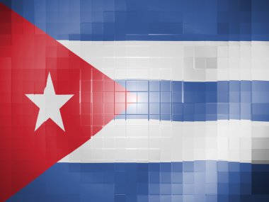 Küba bayrağı