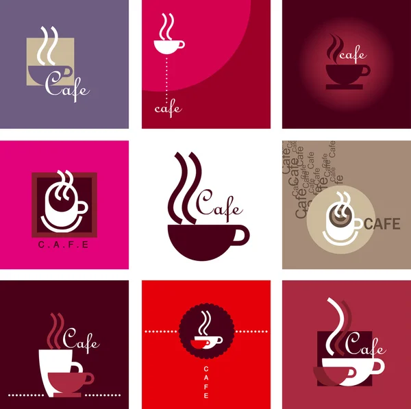 Señal de café — Vector de stock