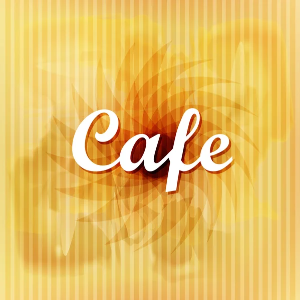 Étiquette café vintage — Image vectorielle