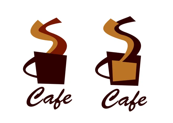 Cafe sign — Stock Vector