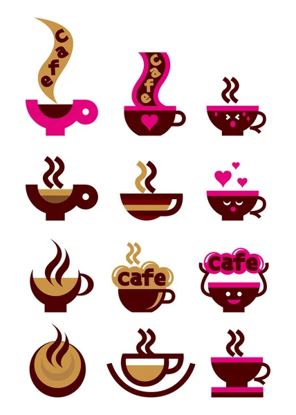 Coffee cups — Stock Vector