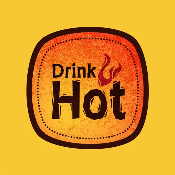Bebida caliente — Archivo Imágenes Vectoriales