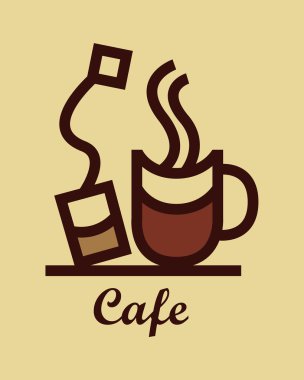 Kahve kupa, fincan çay poşeti
