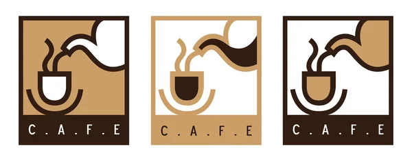 Kaffekopp och kaffekanna — Stock vektor