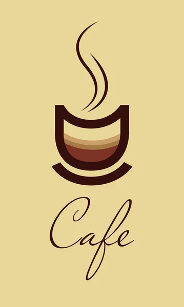 Taza de café — Vector de stock