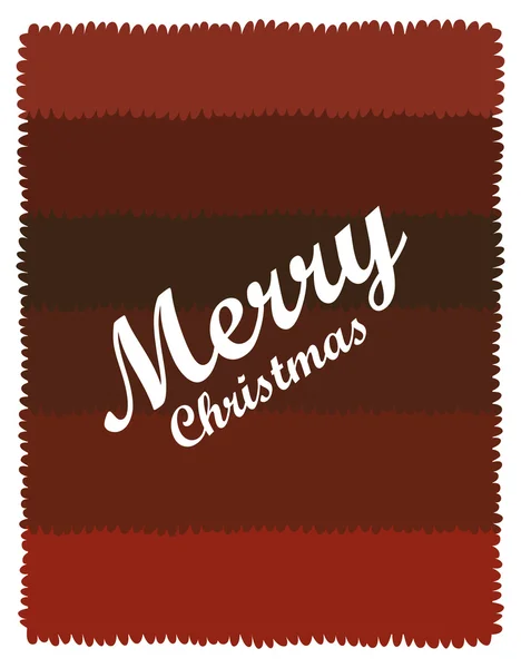 Vintage Christmas greeting card — Stock Vector