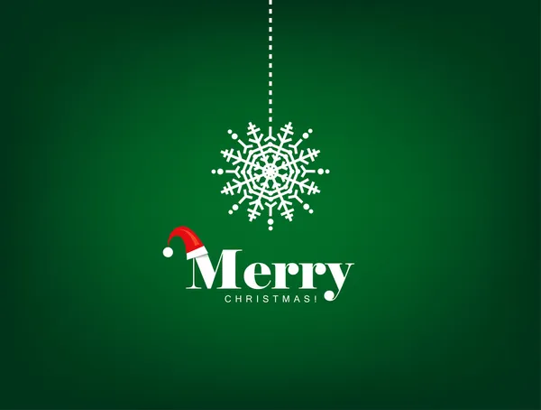 Merry christmas lettering — Stock Vector