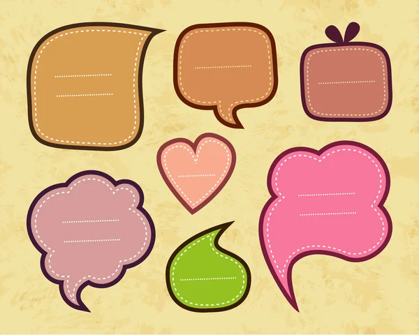 Chat bubbles — Stock Vector