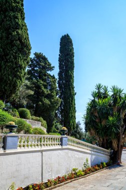 Korfu adası manzarası, Yunanistan