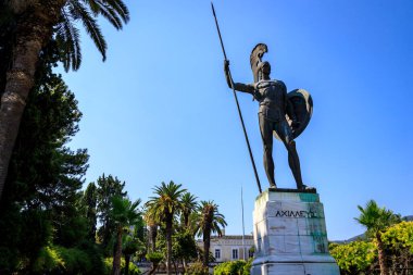 Korfu adası manzarası, Yunanistan