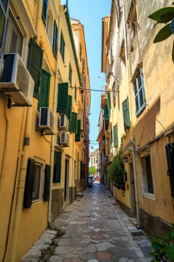 Korfu adası manzarası, Yunanistan