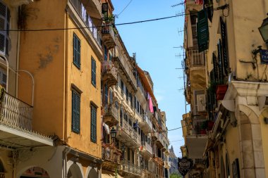 Korfu adası manzarası, Yunanistan