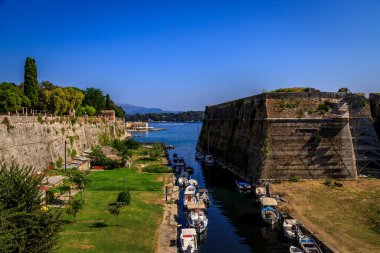 Korfu adası manzarası, Yunanistan