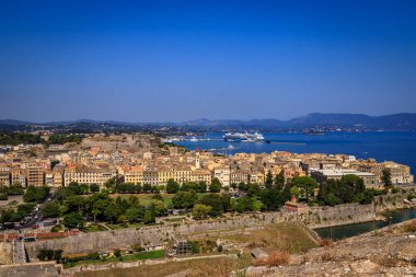 Korfu adası manzarası, Yunanistan