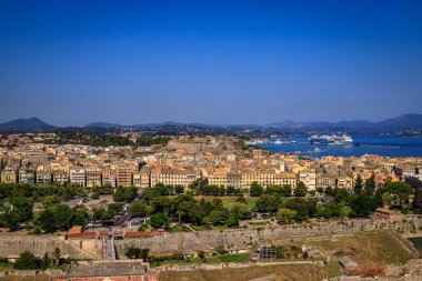 Korfu adası manzarası, Yunanistan