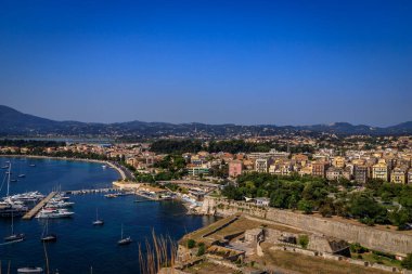Korfu adası manzarası, Yunanistan