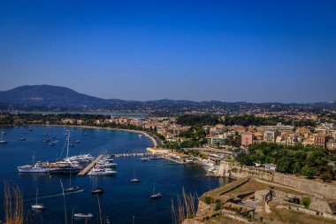 Korfu adası manzarası, Yunanistan