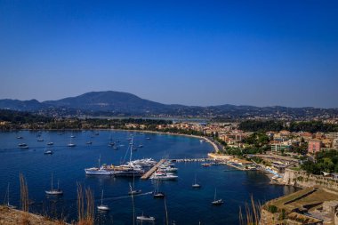 Korfu adası manzarası, Yunanistan