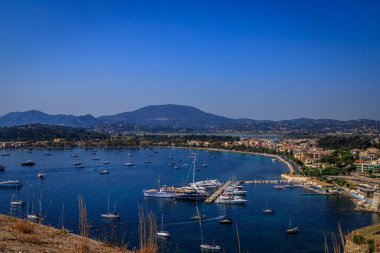 Korfu adası manzarası, Yunanistan