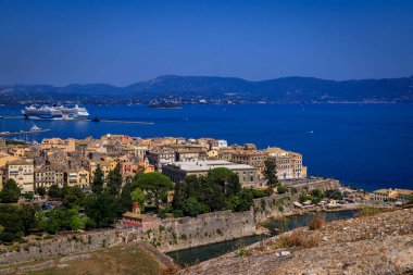 Korfu adası manzarası, Yunanistan