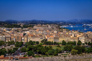 Korfu adası manzarası, Yunanistan