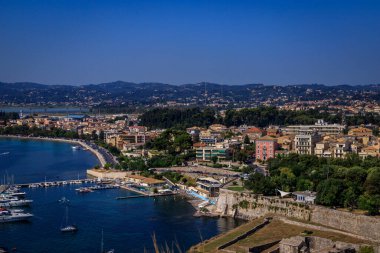 Korfu adası manzarası, Yunanistan