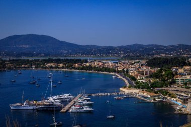 Korfu adası manzarası, Yunanistan