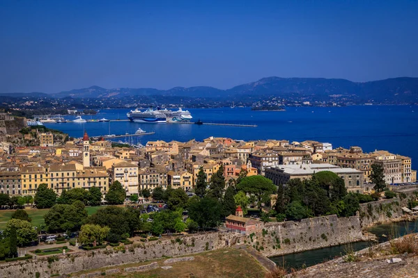 Korfu adası manzarası, Yunanistan