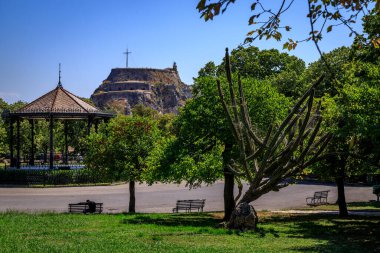 Korfu adası manzarası, Yunanistan