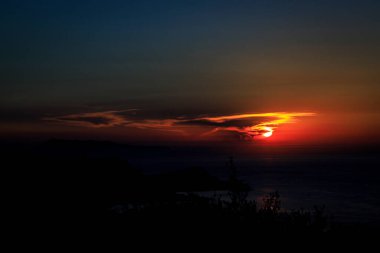 Korfu adası manzarası, Yunanistan
