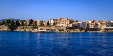 Korfu adası manzarası, Yunanistan