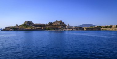 Korfu adası manzarası, Yunanistan
