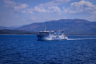 Korfu adası manzarası, Yunanistan