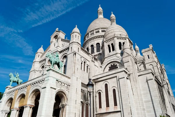 Sacred Heart Basilica (Sacré-Coeur), Montmartre, Paris — Stock Photo, Image