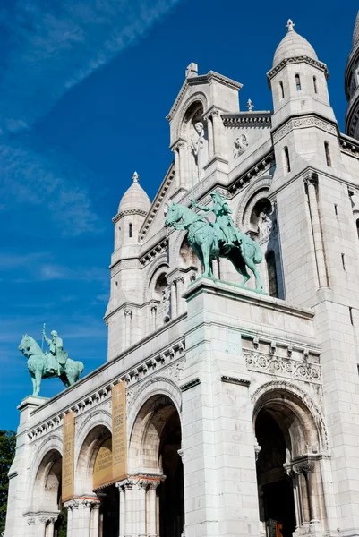 Herz-Jesu-Basilika (sacré-coeur), Montmartre, Paris — Stockfoto