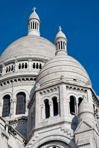 Herz-Jesu-Basilika (sacré-coeur), Montmartre, Paris — Stockfoto