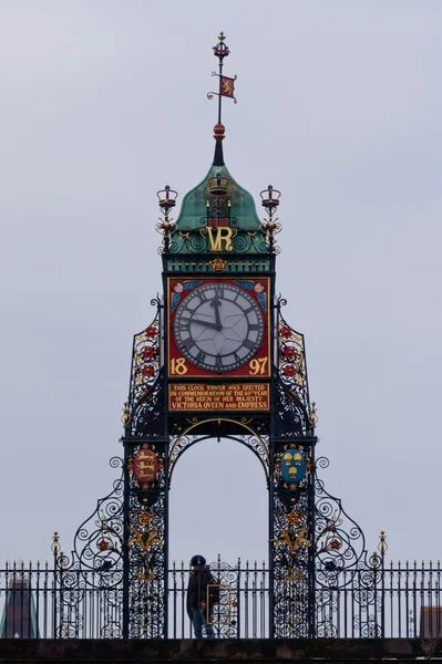 Eastgate Clock, Chester, England — Stock Photo, Image