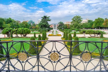 Madrid, İspanya buen retiro Parkı