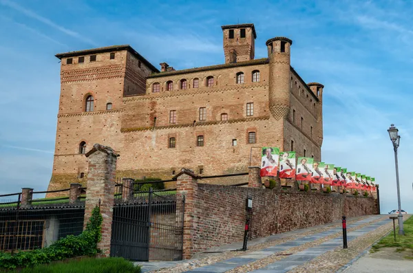 Κάστρο της grinzane cavour, Πιεμόντε, Ιταλία — Φωτογραφία Αρχείου